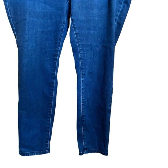Lane Bryant High Rise Jeggings Womens 20 Blue Flex Magic Waistband Signature Fit - Picture 4 of 8